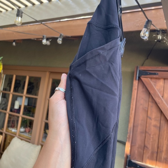 Black Lululemon leggings size 4 - Picture 3 of 5